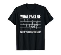 What Part Of Dont You Understand? Football Game Plan T-Shirt