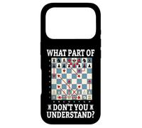 What Part Of Don't You Understand Funny Chess Player Logic Case for iPhone 17 Pro