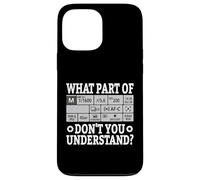 What Part Of Don't You Understand Funny Photographer Camera Case for iPhone 13 Pro Max