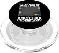 What Part Of Don't You Understand Funny Photographer Camera PopSockets PopGrip for MagSafe