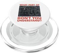 What Part Of Don't You Understand Funny Soccer Coach Tactics PopSockets PopGrip for MagSafe