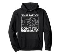 What Part Of Don't You Understand Funny Soccer Coach Tactics Pullover Hoodie