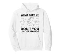What Part Of Don't You Understand Funny Soccer Coach Tactics Pullover Hoodie