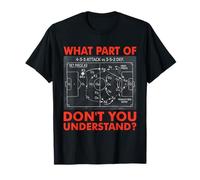 What Part of Don't You Understand Funny Soccer Coach Tactics T-Shirt