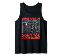 What Part of Don't You Understand Funny Soccer Coach Tactics Tank Top