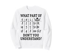 What Part Of Don't You Understand Funny Swimmer Swimming Sweatshirt