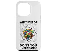 What Part Of Don't You Understand Puzzle Cube Math Nerd Case for iPhone 13 Pro