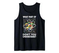 What Part of Don't You Understand Puzzle Cube Math Nerd Tank Top