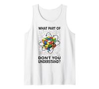 What Part of Don't You Understand Puzzle Cube Math Nerd Tank Top