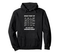 what part of ehl don't you understand swim Pullover Hoodie