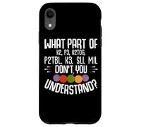 What Part Of K2 P3 K2tog Don't You Understand Case for iPhone XR