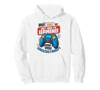 What Part Of Not Now I’m Gaming Don't Disturb Funny Gamer Pullover Hoodie