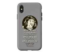 What people say, think and do Case for iPhone X/XS