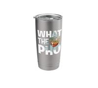 What Pho Asian Food Pho Soup Vietnamese Pho Noodles Stainless Steel Insulated Tumbler