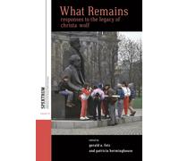What Remains : Responses to the Legacy of Christa Wolf