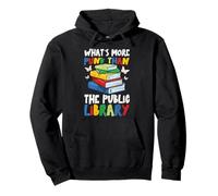 What’s More Punk Than the Public Library Funny Book Lover Pullover Hoodie