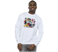 What´s Up Doc Pop Art Sweatshirt Looney Tunes White L