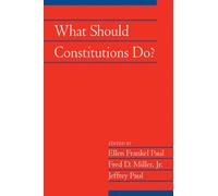 What Should Constitutions Do?