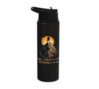 What Stands The Next Hold is Yours Rock Climbing Building Stainless Steel Insulated Water Bottle