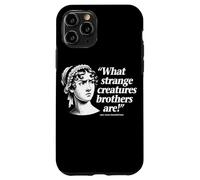 What Strange Creatures Brothers Are Jane Austen Funny Quote Case for iPhone 11 Pro