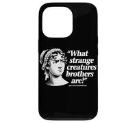 What Strange Creatures Brothers Are Jane Austen Funny Quote Case for iPhone 13 Pro