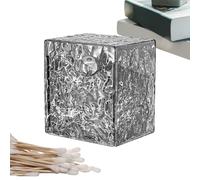 What Swabs Storage Box,Drill Free Stick Dispenser | Wall Mounted Cotton Swabs Organizer - For Bathroom Bedroom Shower Room Student Room Lipsticks Eyeshadow Hair Clips Hair Elastics