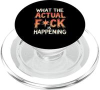 What the Actual F-uck is Happening? Funny F Bomb PopSockets PopGrip for MagSafe