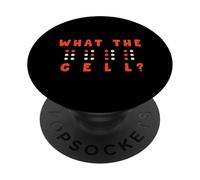 What The Cell Braille Teacher Blind Awareness PopSockets Adhesive PopGrip