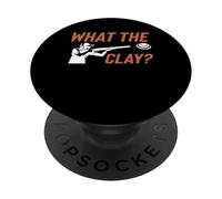 What The Clays Skeet Trap Shooting PopSockets Adhesive PopGrip