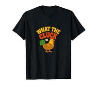 What the Cluck Funny Chicken Saying Graphic T-Shirt