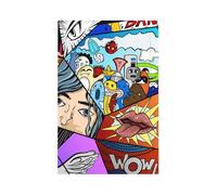 What The Comic Modern Single-Gang Switch Wall Plate â€“ Premium Pc Material Decorative Cover with Full-Panel Printed Design, Easy Installation for Residential & Commercial Use