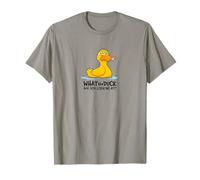What the Duck Are You Looking At Funny Angry Duck T-Shirt
