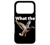What the duck flying mallard Case for iPhone 17 Pro