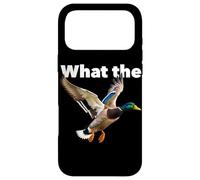 What the duck flying mallard Case for iPhone 17 Pro Max