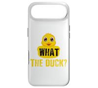 What The Duck? Funny Rubber Ducky Farm Animal Pet Zoo Gift Case for iPhone Air
