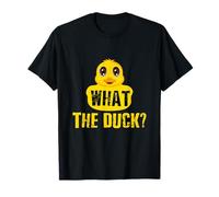 What The Duck? Funny Rubber Ducky Farm Animal Pet Zoo Gift T-Shirt