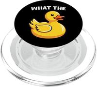 What The Duck Funny Silly Sarcastic Viral Duck Meme Pun PopSockets PopGrip for MagSafe