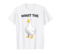 What The Duck Funny Silly Sarcastic Viral Duck Meme Pun T-Shirt