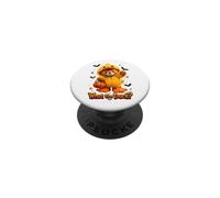 What The Duck Halloween Teddy Bear Wearing Yeallow Duck PopSockets Adhesive PopGrip