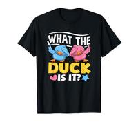 What The Duck is It Funny Gender Reveal Party Pun Dabbing T-Shirt