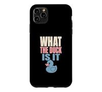 What The Duck Is It Gender Reveal Party Rubber Duck Case for iPhone 11 Pro Max
