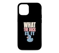 What The Duck Is It Gender Reveal Party Rubber Duck Case for iPhone 12/12 Pro