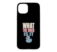 What The Duck Is It Gender Reveal Party Rubber Duck Case for iPhone 15 Plus