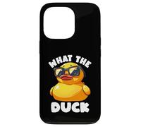 What The Duck Owner I Love Ducks Lover Funny Rubber Duck Case for iPhone 13 Pro
