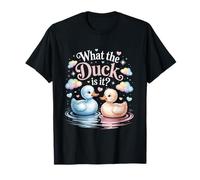 What The Ducks is It Baby Gender Baby Shower Reveal Party T-Shirt