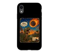 What The E.L.E.? Extinction Level Event Funny Dinosaur Case for iPhone XR