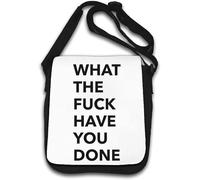 What The F*ck Have You Done Shoulder Bag White