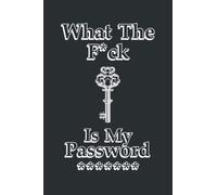 what the f ck is my password with alphabetical tabs: Password Book with Alphabetical Tabs, 6" x 9" 120 pages, Funny white elephant gag gift for Secret ... Password Book , gift for Family and Friends.