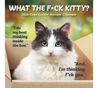 What The Fck Kitty Square Wall Sunday St