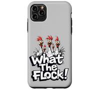 What the Flock Christmas Accessories Funny Chicken Humor Case for iPhone 11 Pro Max
